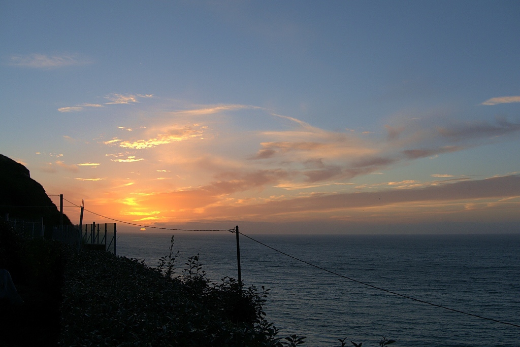 zonsondergang fecamp